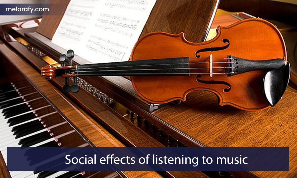 Social effects of listening to music