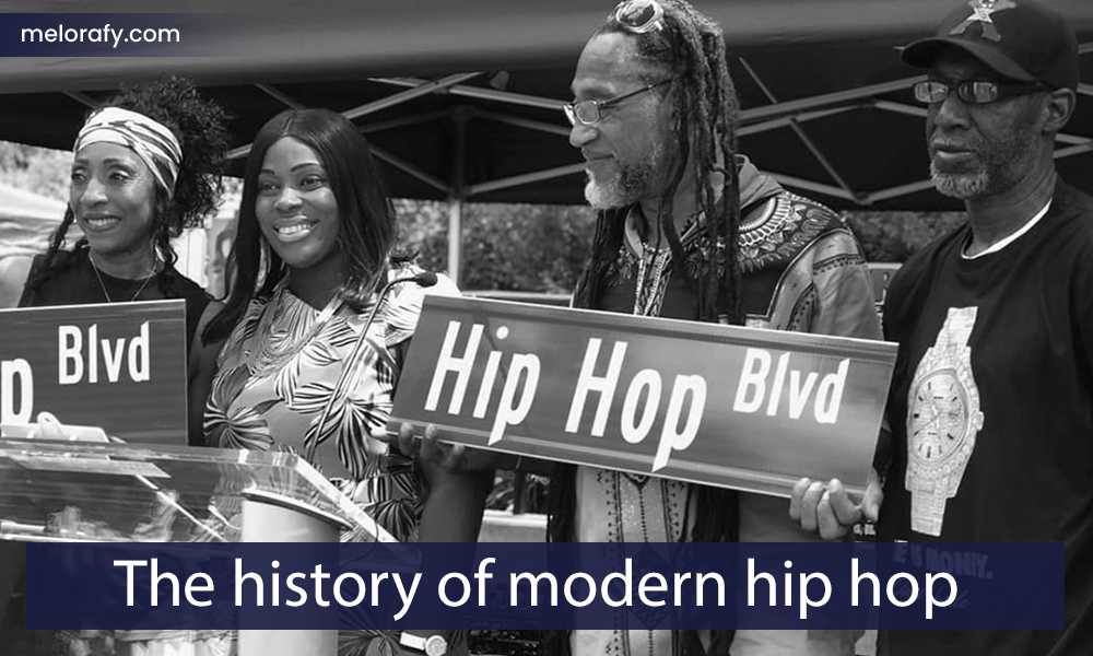 The history of modern hip hop