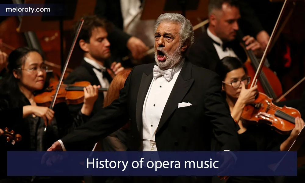 History of opera music