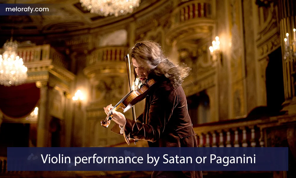 Violin performance by Satan or Paganini