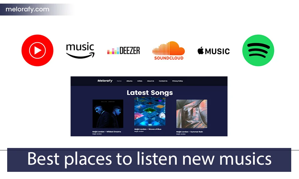 Best places to listen new musics