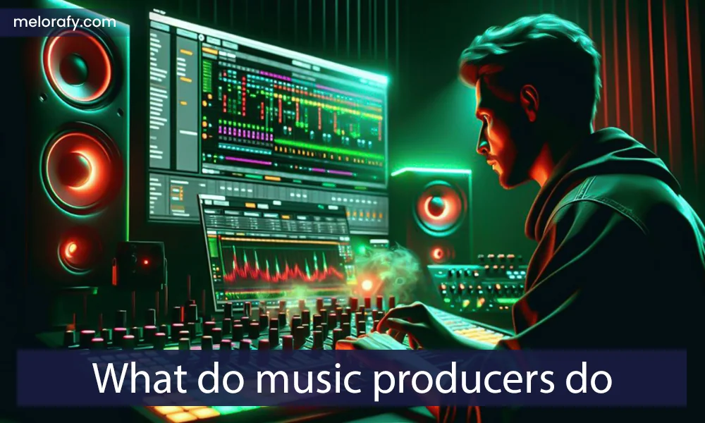 What do music producers do
