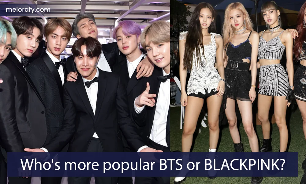 Who's more popular BTS or BLACKPINK?