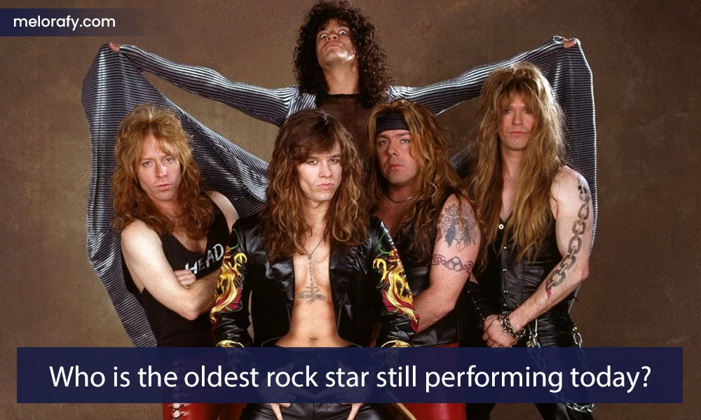 Who is the oldest rock star still performing today?